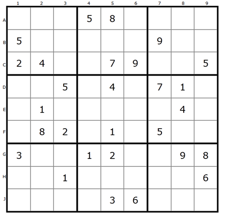 Example Sudoku